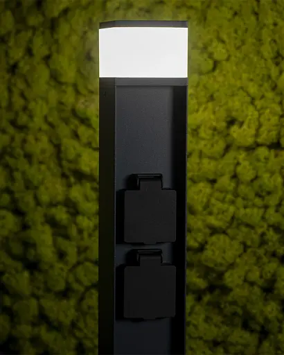 Уличный светильник Kanlux 38770 DASTEN G9 1x11 IP44 черный - фото 2