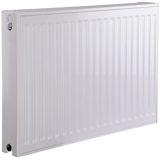 Радіатор сталевий панельний Optimum 22 низ/справа 500x700 (без INNER) 000022033, Білий - фото 1