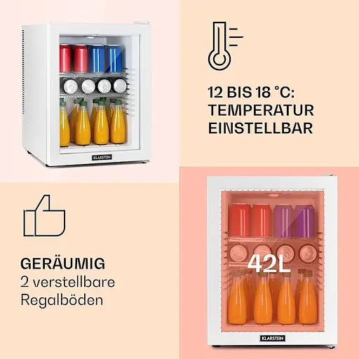 Міні-холодильник Klarstein Brooklyn 42 (10035227) - фото 3