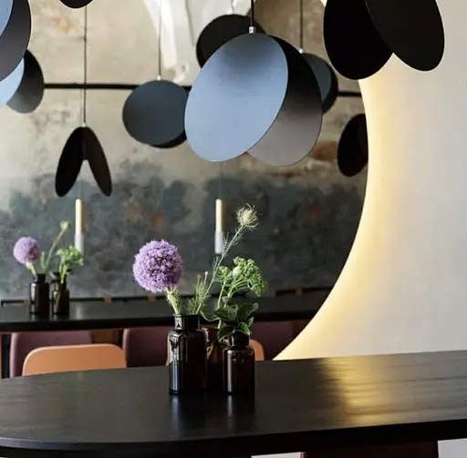 Подвесной светильник с минималистичным дизайном | Line F | Арт. D330 BK - фото 2