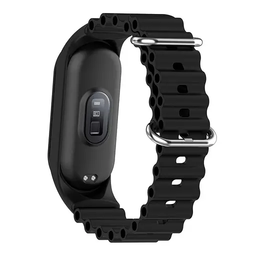 Ремешок Ocean Band для Xiaomi Mi Band 9/8/10 Черный / Black - фото 3