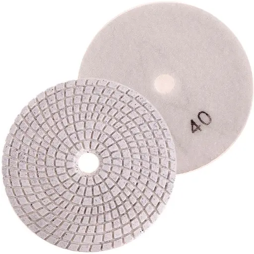 Круг алмазний Alloid Building Tools шліфувальний на липучці 125 мм зерно 40 (DD-125040) - фото 4