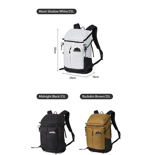 Рюкзак туристичний Naturehike Helium CNK2300BB017 (25 л) Коричневий - фото 2