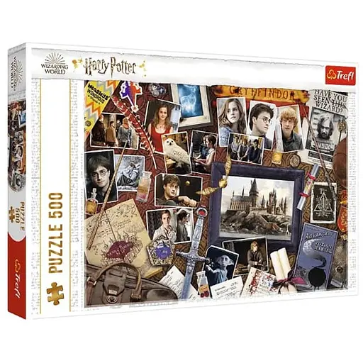 Пазл Trefl Памятка из Хогвартса Гарри Поттер 500 эл. (37400) - фото 1