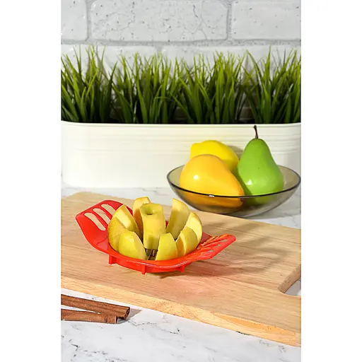 Яблокорезка нож для нарезки яблок дольками, Kitchen Master Красный 84272 - фото 3