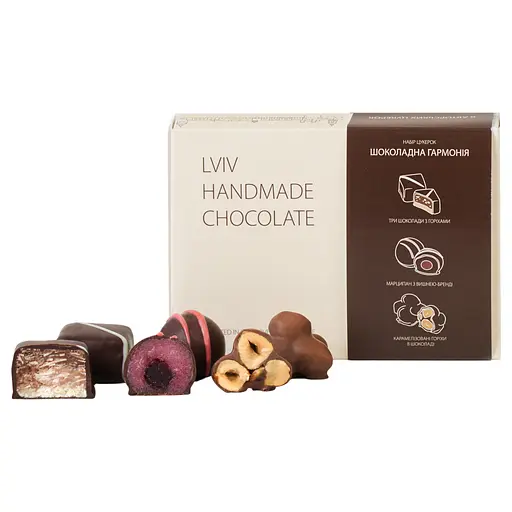 Конфеты шоколадные Львовская Мастерская Шоколадная гармония 74 г
