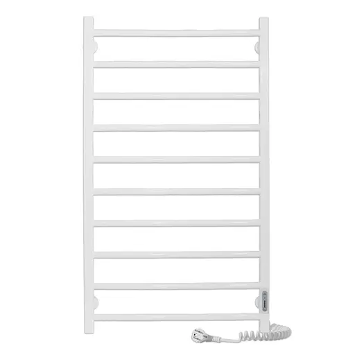 Электрический полотенцесушитель Laris Зебра Альфа ЧФ10 500x900 Э правый R3 77700066, Белый, Правое, Электронный - фото 2