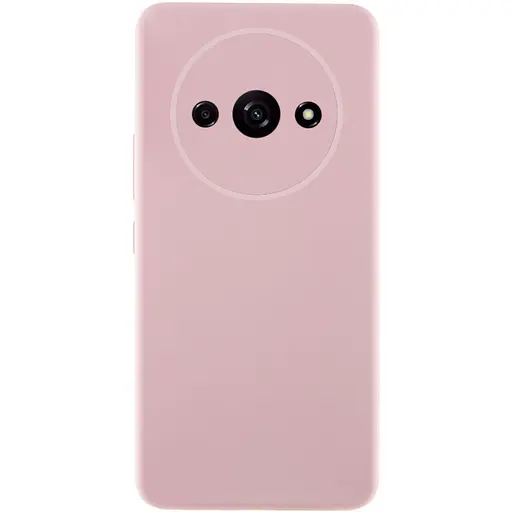Чохол Lakshmi Silicone Cover Full Camera AAA для Xiaomi Redmi A3 Рожевий/Pink Sand