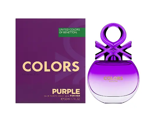 Оригинал Benetton Colors Purple 80 мл туалетная вода - фото 1