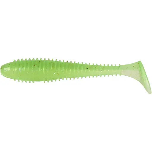 Силікон Keitech Swing Impact Fat 3.8" EA#19 electric chart shad (6 шт/уп)