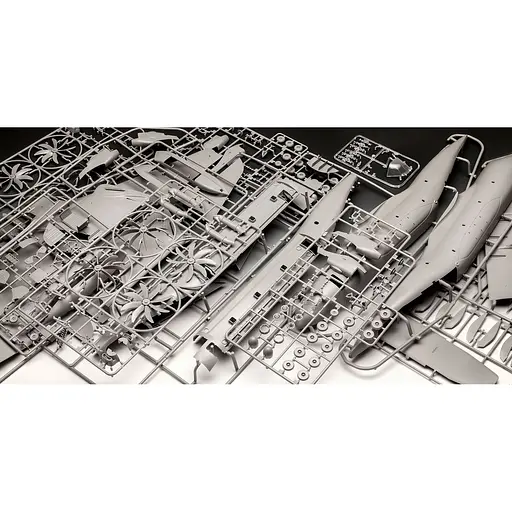 Сборная модель-копия Revell Самолет Airbus A400M Atlas RAF 1:72 (1810305 ) - фото 7