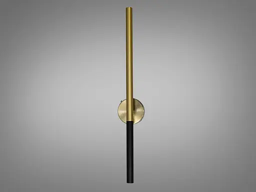 Настінне LED бра Romin Diasha чорний бронза 6 Вт циліндр - фото 2