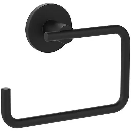 Бумагодержатель Zerix Delux M1303A black ZX4648 Черный - фото 1