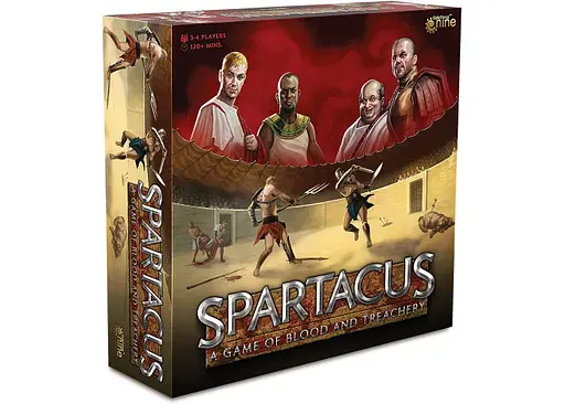 Настільна гра Gale Force Nine Спартак: Гра Крові і Зради (Spartacus: A Game of Blood & Treachery) (англ.) (SPAR001)