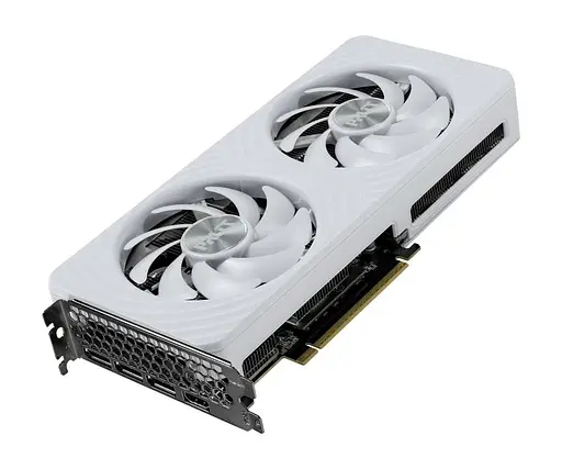 Відеокарта Palit RTX 5060 8GB WHITE OC (NE75060U19P1-GB2063M) (GDDR7, 128 bit, PCI-E v5.0 x16) - фото 4