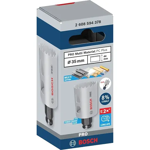 Коронка Bosch Professional Multi Material PC Plus 35 мм (2.608.594.378) - фото 3