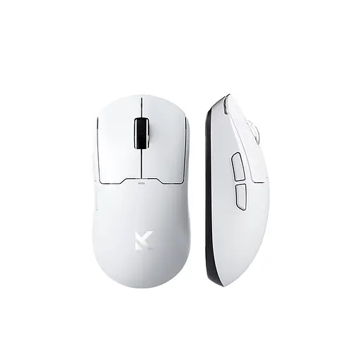 Компьютерная мышь MCHOSE A5 v2 Ultra беспроводная игровая PAW3395, 26000 DPI 2,4G+Bluetooth White 
