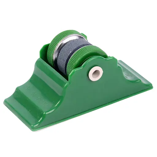 Точилка універсальна для ножів та ножиць кругла на підставці 12.5 см, Kitchen Master 84111 - фото 4