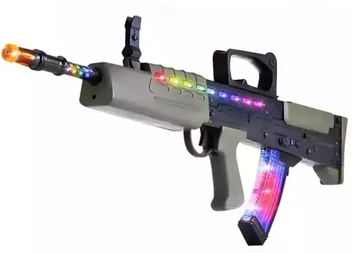 Дитячий автомат Blaze AK 85 A, 60/2, підсвічування, звуки - фото 5