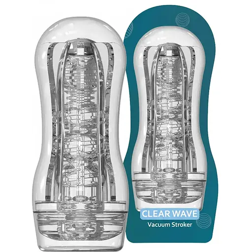 Мастурбатор ToyJoy Clear Wave (прозрачный)