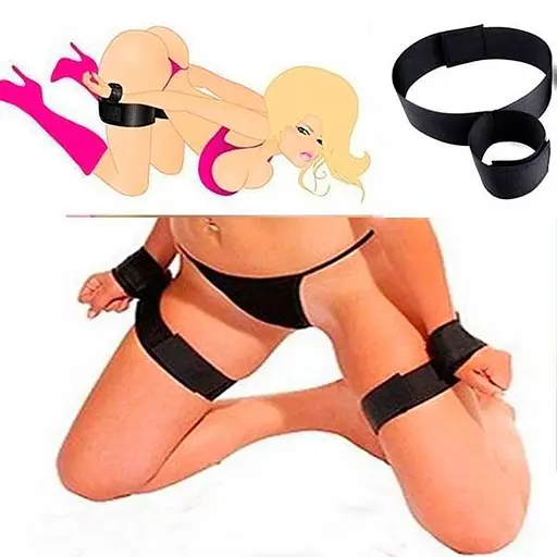 BDSM фіксатори для рук і ніг Black Bondage Чорний K000428 - фото 2