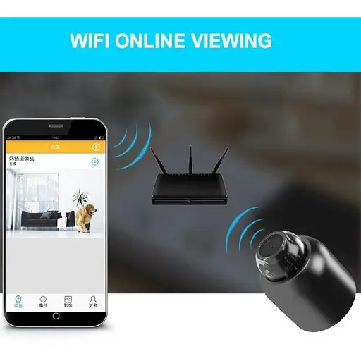 Мініатюрна камера Boblov R-20 Full HD 1080P wifi (100671) - фото 5