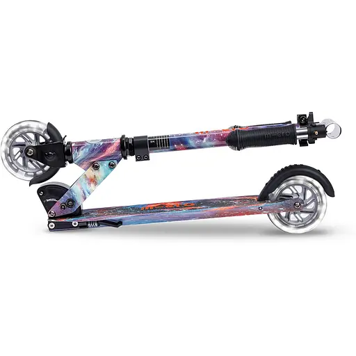 Самокат Micro Sprite Glow LED Art Collection Космос (SA0299) - фото 4