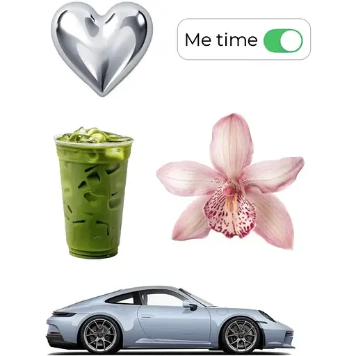 Стикерпак Cobart 3Д "Me time"