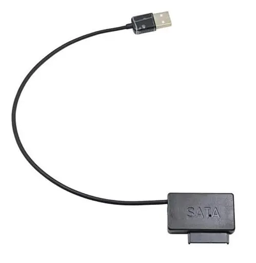Адаптер Maiwo USB 2.0 - SlimLine SATA 13 pin 0.3 м (K102-U2S) - фото 1