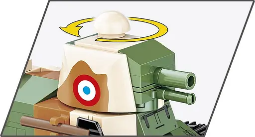 Конструктор COBI танк 1:35 RENAULT FT 2991 - фото 6