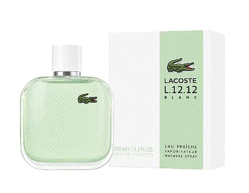 Оригинал Lacoste L.12.12 Blanc Eau Fraiche 100 мл туалетная вода - фото 1