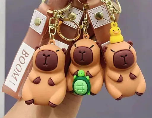 Брелок C 69951 Капібара BOOM! (6900067699510) МІКС - фото 1