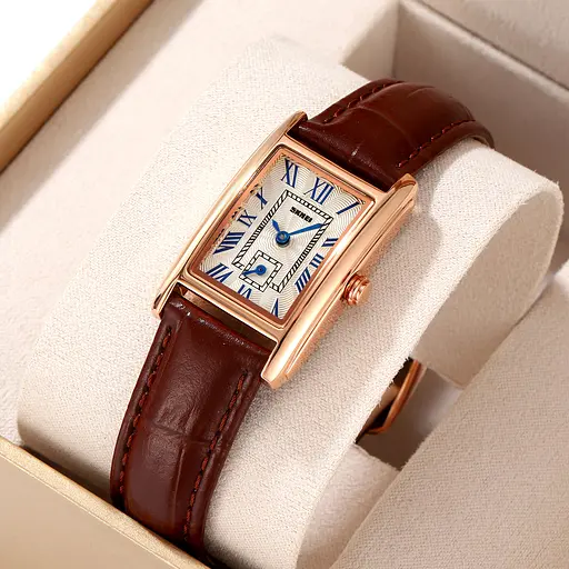 Наручний годинник жіночий 2297RGBN Rose Gold-Brown Skmei acs0030034 - фото 4