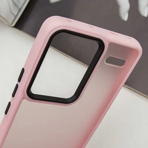 Чохол TPU / PCLyon Frosted для Xiaomi Redmi Note 13Pro+ Pink - фото 4