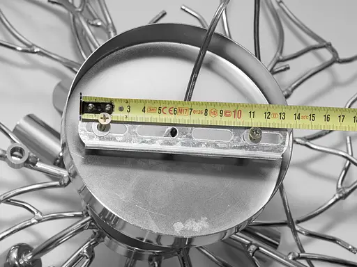 Стельова, стильна, дизайнерська кришталева люстра Гліцинія на 9 ламп, х. - фото 4