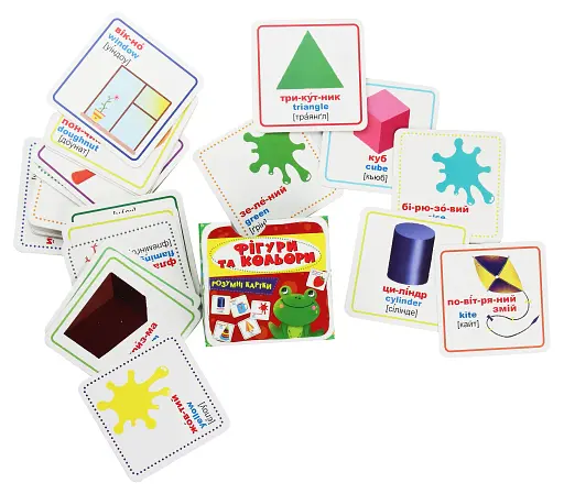 Розумні картки. Фігури та кольори. 30 карток - фото 4