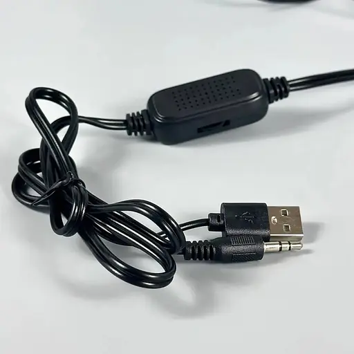 Настільні колонки Jedel S-561 з LED підсвічуванням 2x3W чорний - фото 3