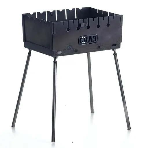 Мангал раскладной (кейс) Сила толщина 2 мм 6 шампуров 