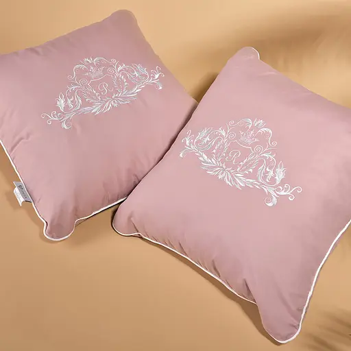 Покрывало на кровать Ideia с декортивными подушками пудрово серое 220х240 см (8000035831_пудра/серый) - фото 4