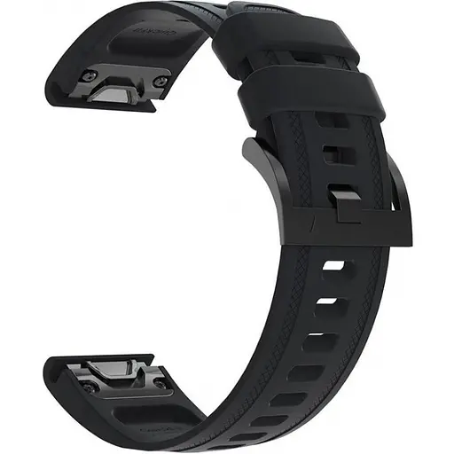 Ремешок ArmorStandart Silicon для Garmin 20 mm Black (ARM60799) [141553]