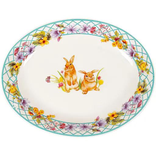 Блюдо Lefard Funny bunny 25х19х4.5 см (985-176)