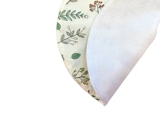 Непромокаемый слюнявчик Moontime "Листочки" - фото 2