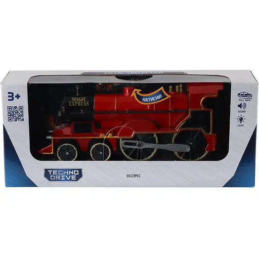 Машинка TechnoDrive Чарівний експрес зі світлом та звуком (510603.270) - фото 9