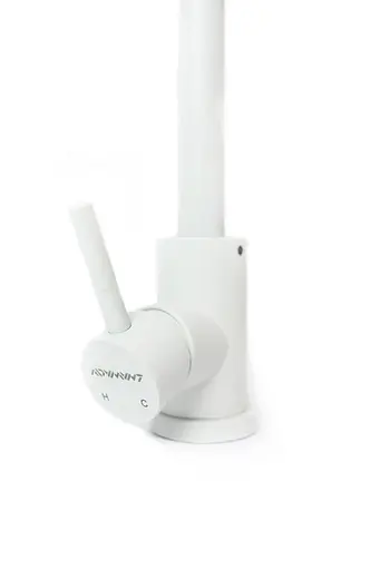 Смеситель для кухни Adamant SA-01 белый, Белый - фото 4