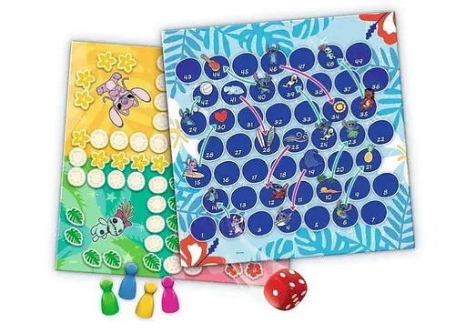 Настольная игра Trefl Лудо 2 в 1. Лило и Стич (Ludo 2 in 1: Lilo & Stitch) (02656) - фото 2