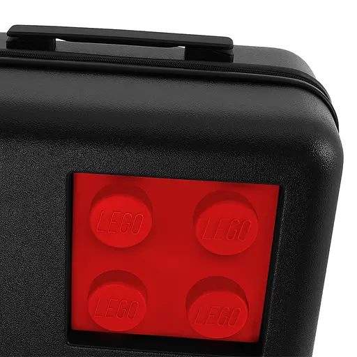 Валіза LEGO Brick 2x2 Trolley S 40 л чорна з червоною вставкою (20152-1963) - фото 9