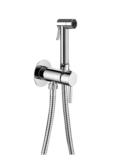 Гігієнічний душ Paffoni Tweet Plus зі змішувачем та шлангом ДВА ВИДИ СТРУМІННЯ (колір - хром) ZDUP125CR - фото 1