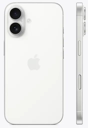 Смартфон Apple iPhone 16 128 ГБ White MYE93 - фото 2