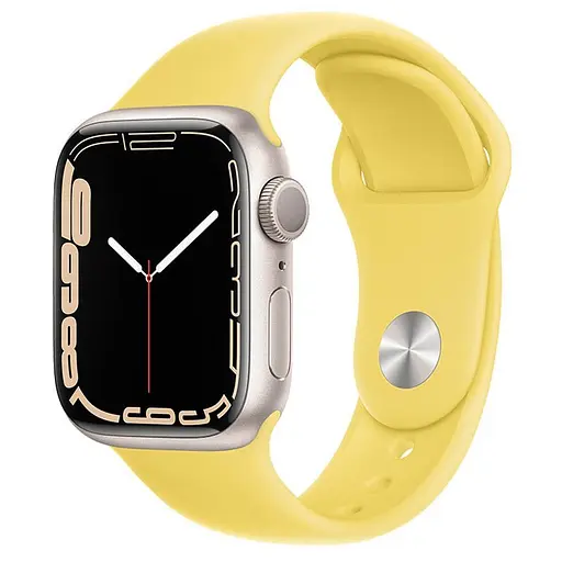 Ремешок Hoco WA01 Flexible series для Apple watch (42/44/45/49mm) Light Lemon