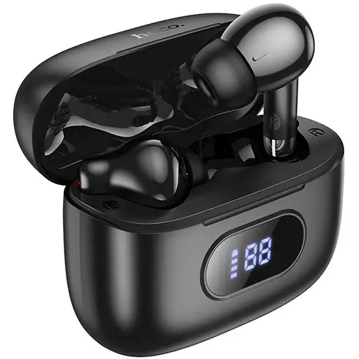 Бездротові TWS навушники Hoco EQ2 Plus, вакуумні, BT5.4, 40mAh, 320mAh, 7h, black